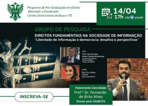 Palestra destaca a democracia e a liberdade de informa��o