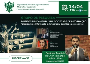 Palestra destaca a democracia e a liberdade de informao