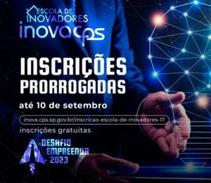 Escola de Inovadores/Desafio Empreenda prorroga inscries