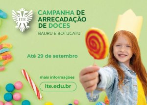 Campanha solid�ria da ITE arrecada doces at� o dia 30