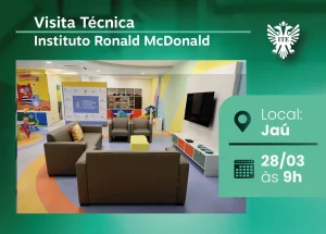 Visita t�cnica levar� ao Instituto Ronald McDonald