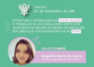 Servi�o Social: palestra ensina sobre Drads e Suas
