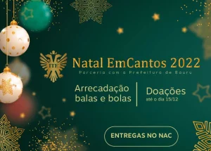 'Natal Emcantos 2022' recebe balas e bolas at 15 de dezembro