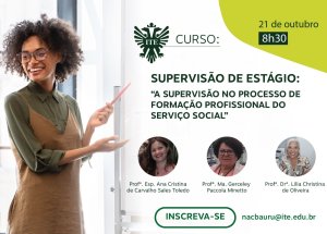 Servi�o Social oferece curso gratuito de supervis�o de est�gio neste s�bado