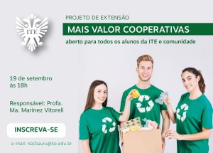 'Mais Valor Cooperativas' tem in�cio nesta quinta