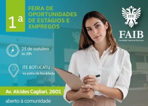 '1� Feira de Oportunidades da ITE Botucatu' acontece nesta quarta