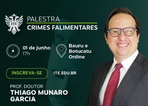 Palestra destaca os crimes falimentares