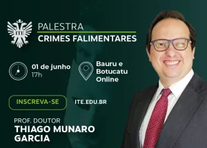 Palestra destaca os crimes falimentares