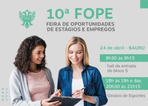 10 Fope acontece nesta quarta-feira