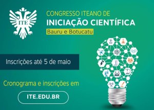 Congresso Iteano de Inicia��o Cient�fica recebe inscri��es at� sexta-feira