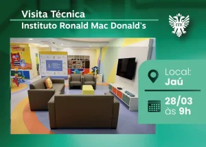 Visita t�cnica levar� ao Instituto Ronald Mac Donald's