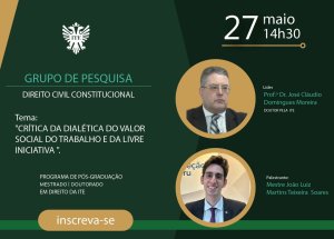 Direito Civil Constitucional oferece palestra nesta ter�a