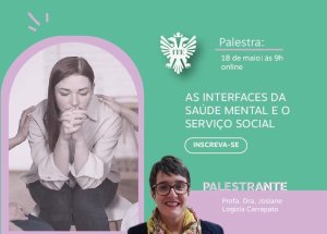 Palestra destaca a sa�de mental e o Servi�o Social