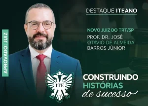 Professor da ITE  o novo Juiz do TRT/SP