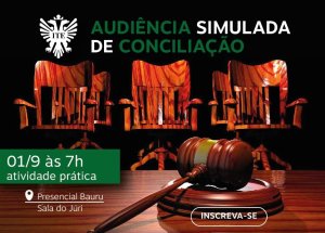 Nesta sexta tem audi�ncia simulada de concilia��o