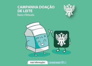 ITE arrecada leite em Bauru e Botucatu at� o dia 23