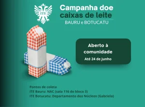 Campanha arrecada leite em Bauru e Botucatu