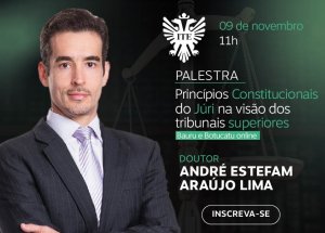 Palestra destaca nesta quinta os princ�pios constitucionais do J�ri