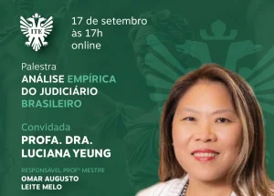 Palestra ensinar sobre a anlise emprica do Judicirio brasileiro