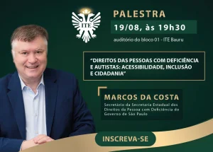 ITE recebe o secretrio de Estado dos Direitos da Pessoa com Deficincia
