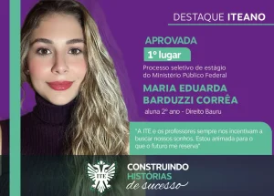 'Meu sonho sempre foi estagiar no MPF'