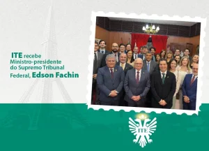 ITE recebe o presidente do Supremo Tribunal Federal, ministro Edson Fachin