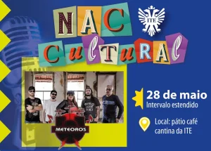 Nesta quarta tem Banda Meteoros no NAC Cultural