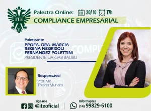 Palestra com presidente da OAB trata de compliance empresarial