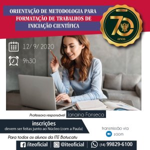 Atividade orienta sobre metodologia para inicia��o cient�fica