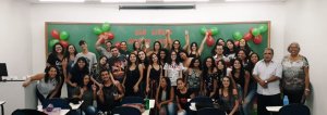 Veteranos de Servi�o Social recepcionam calouros