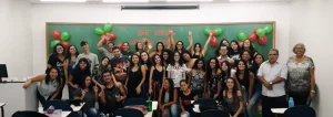 Veteranos de Servio Social recepcionam calouros