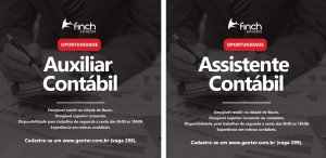Empresa contrata estudantes de Ci�ncias Cont�beis para vagas de auxiliar e assistente