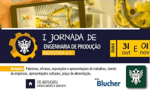 Vem a� a I Jornada de Engenharia de Produ��o