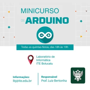 Minicurso ensina sobre Arduino