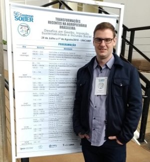 Professor da casa participa de congresso da Sober