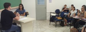 Estudantes de Administra��o simulam processo de sele��o