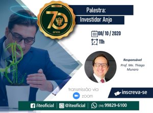 Palestra explica o termo 'investidor anjo'