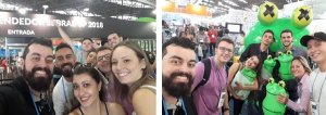 Iteanos visitam a Feira do Empreendedor