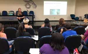 Professora da ITE palestrou em a��o do Projeto Acib Mulher
