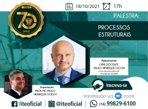 Palestra destaca os processos estruturais nesta segunda