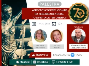 'O direito de ter direitos' ser tema de palestra na ITE nesta quarta-feira
