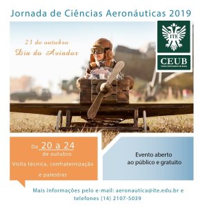 Jornada de Ci�ncias Aeron�uticas segue at� quinta-feira