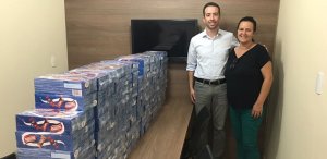 P�scoa: Nutras recebe doa��es de iteanos
