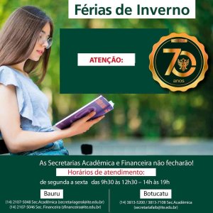 F�rias de Inverno 2025!
