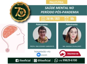 Palestra destaca a sade mental ps-pandemia