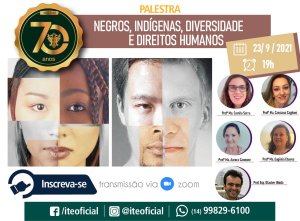 Negros, ind�genas e direitos humanos ser�o temas de palestra�