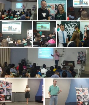 Adolescentes de Botucatu e regi�o t�m palestras com professores iteanos sobre profiss�es