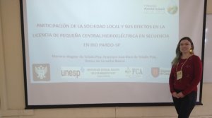 Professora da ITE participa de congresso internacional sobre gest�o de recursos h�dricos