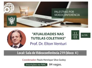 Nesta segunda, videoconferncia destaca 'Atualidades nas tutelas coletivas'