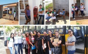 Alunos de Servi�o Social realizam pesquisa habitacional em Boraceia